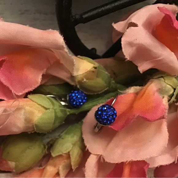 Blue Royal Earrings - Picture 3 of 5